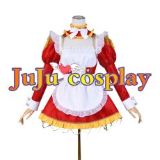 画像1: 送料無料　Fate/Grand Order　FGO　ネロ・クラウディウス　メイド服　コスプレ衣装　コスプレチューム　 (1)