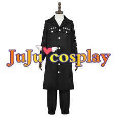 画像1: 東京卍リベンジャーズ　黒龍初代　佐野真一郎　特攻服　コスプレ衣装　コスプレチューム　 (1)