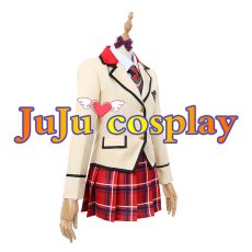 画像3: アイドルマスター ミリオンライブ！　制服シリーズ 　ジュリア　天海春香　高山紗代子　白石紬　宮尾美也　田中琴葉　如月千早　三浦あずさ　松田亜利沙　佐竹美奈子　島原エレナ　篠宮可憐　我那覇響　菊地真　豊川風花　コスプレ衣装 (3)