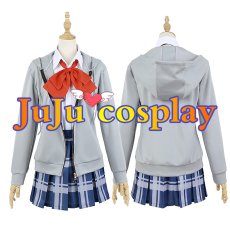 画像3: D4DJ　陽葉学園　制服　Happy Around!　明石真秀　冬服　コスプレ衣装 (3)