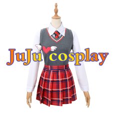 画像4: アイドルマスター ミリオンライブ！　制服シリーズ 　ジュリア　天海春香　高山紗代子　白石紬　宮尾美也　田中琴葉　如月千早　三浦あずさ　松田亜利沙　佐竹美奈子　島原エレナ　篠宮可憐　我那覇響　菊地真　豊川風花　コスプレ衣装 (4)