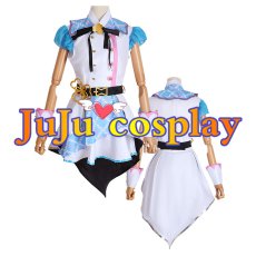 画像4: 送料無料　プロジェクトセカイ カラフルステージ！ feat. 初音ミク　花里みのり　桐谷遥　桃井愛莉　日野森雫　Brand New World　コスプレ衣装　コスチューム (4)