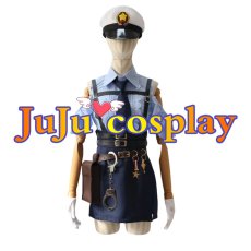 画像4: 送料無料　バーチャルYouTuber　VTuber　大空スバル　警察衣装　コスプレ衣装　コスチューム (4)