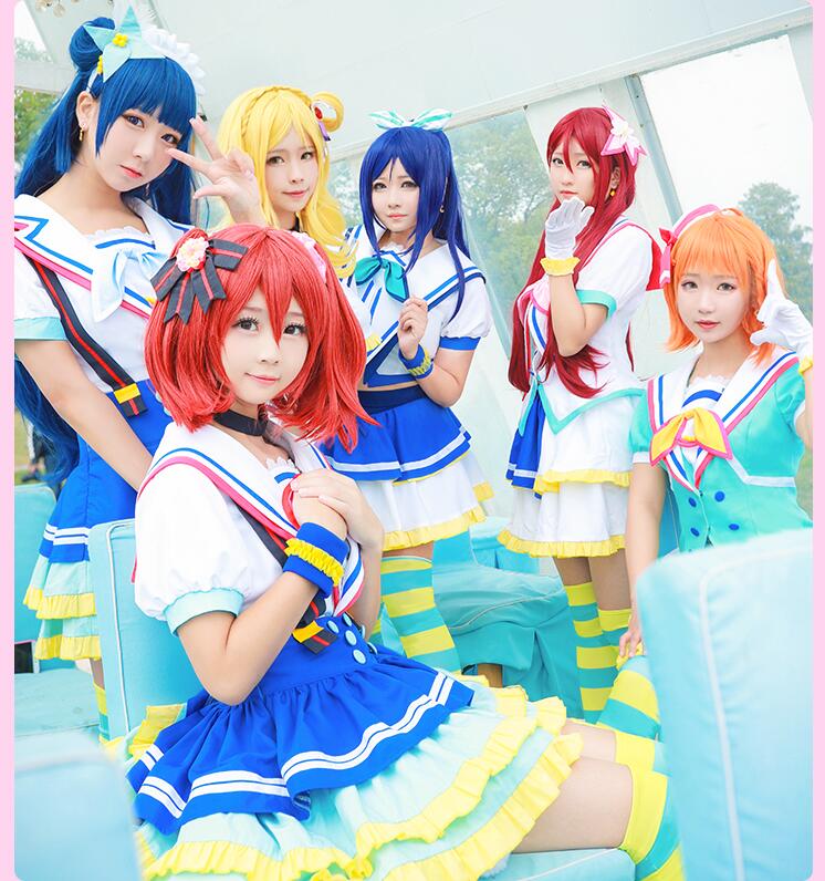 青空jumping Heart コスプレ衣装 Love Live ラブライブ コスプレ衣装