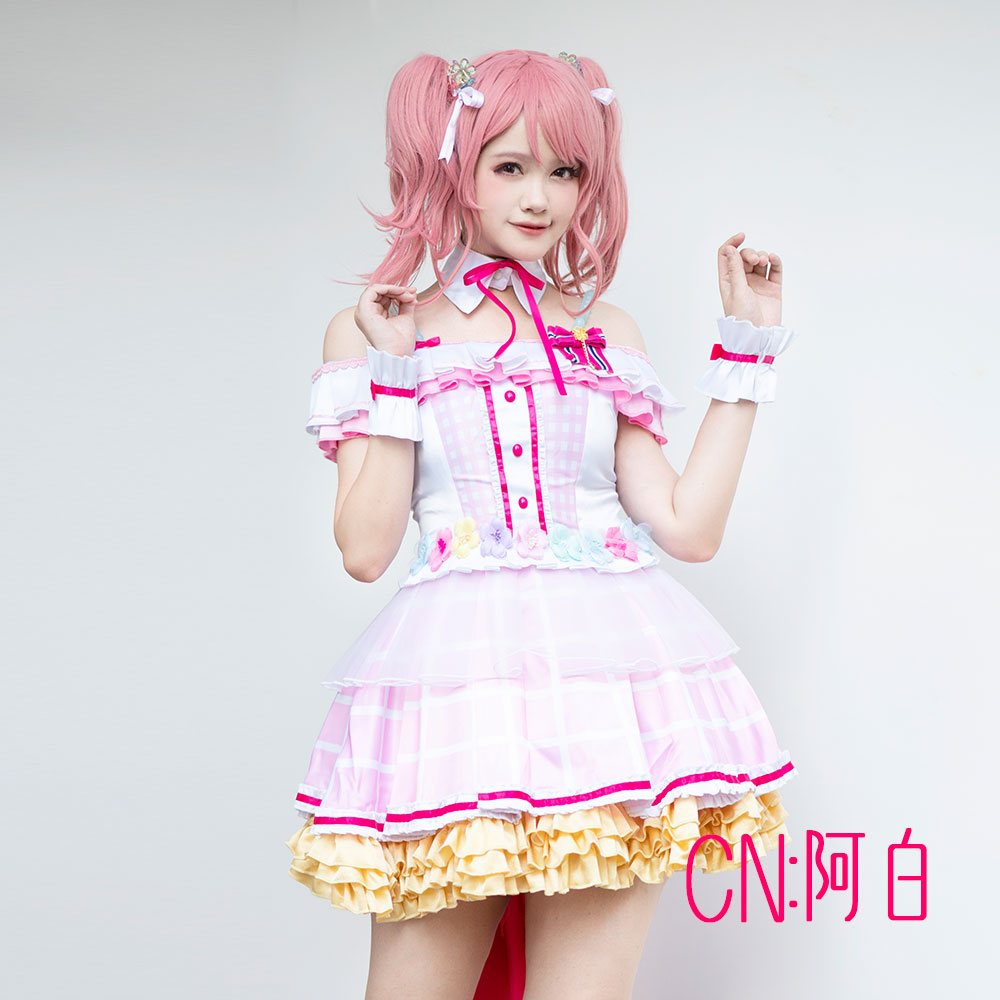 バンドリ 丸山彩 コスプレ - コスプレ